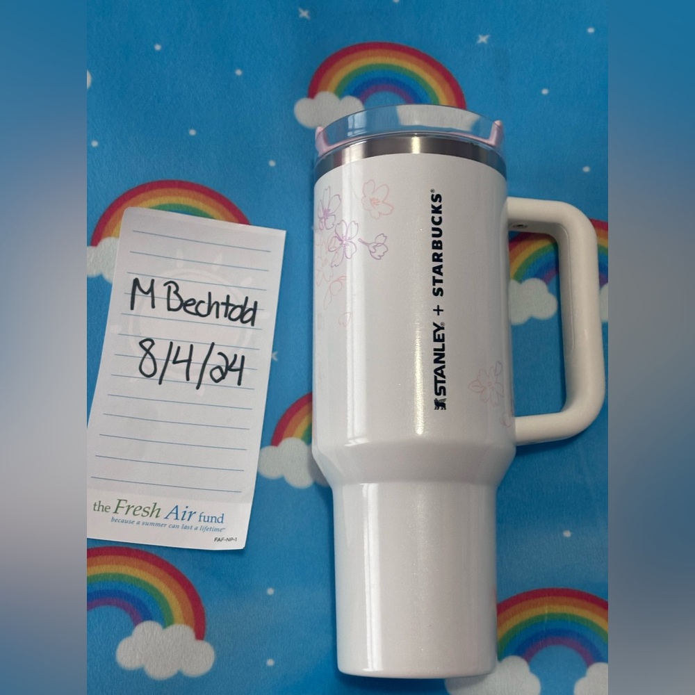 Starbucks x Stanley White Sakura Quencher